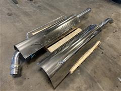 Peterbilt Chrome Exhaust Stacks/Mufflers 