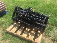 Quick Attach Skid Steer Grapple 