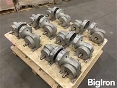 Valley Irrigation 31:1 Gear Ratio Footed Right Angle Worm Drive Gearbox 