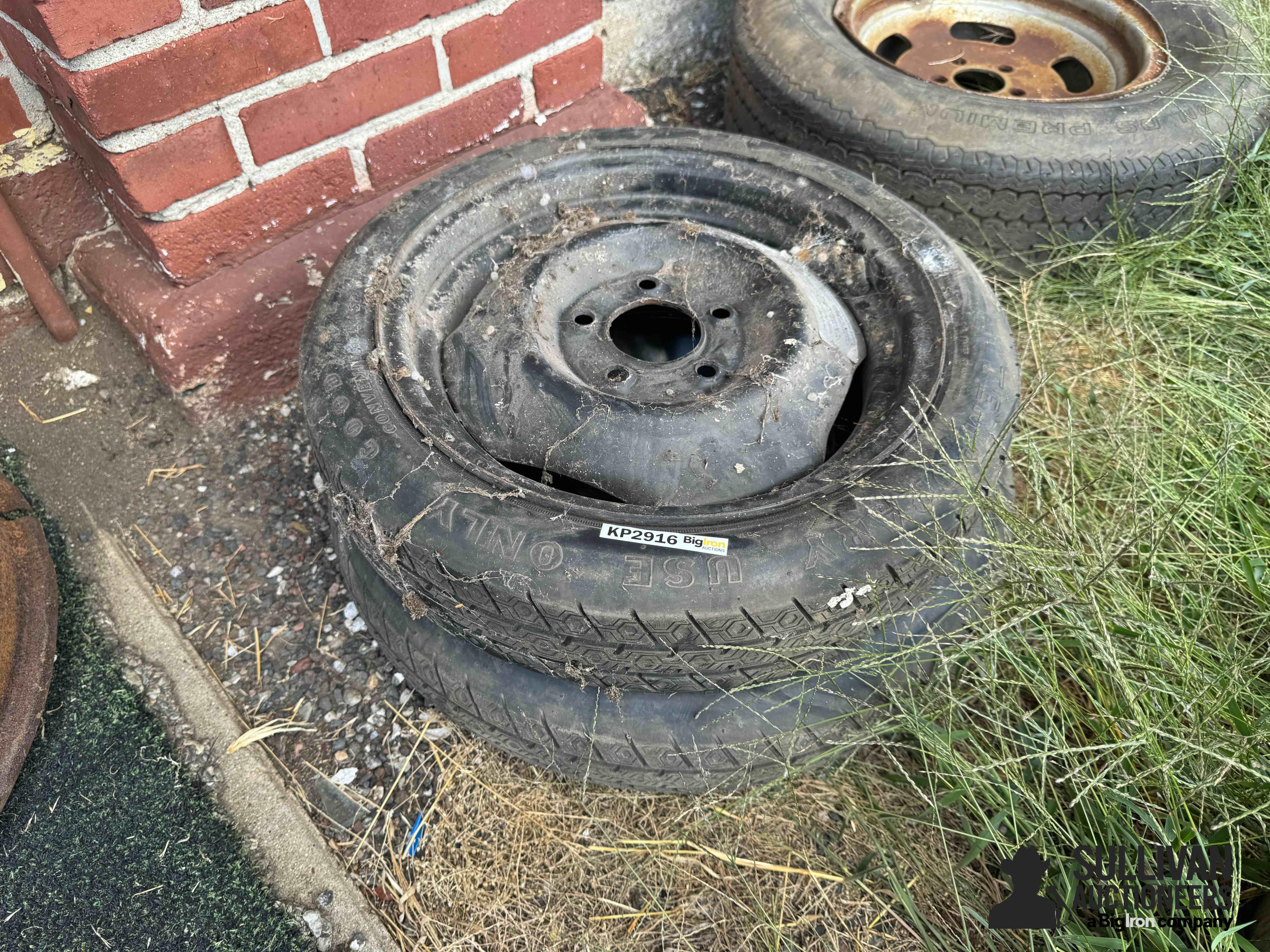 5 Bolt Spare Tires 15" 