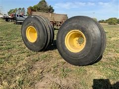 Goodyear 16.5L-16.1 Tires With Rims 