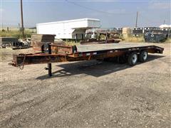 1990 T/A Flatbed Trailer 