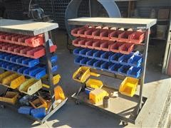 Bolt Bin Cart And Rolling Tool Cart 