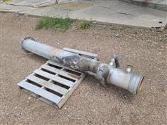 8 Inch Well Heat Exchanger Cooler For An Irrigation Power Unit 