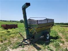 North America Grain-O-Vator Feed Auger Wagon 