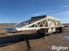 2013 Manac T/A Belly Dump Gravel Trailer 