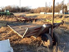 Shop Built 20' Hay Trailer 