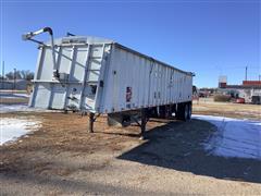 2014 Merritt Equipment T/A Grain Trailer W/Quickveyor 