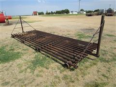 Shop Built Gate Cattle Guard 