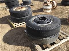 Truck Rims & 10.00-20 Tires 