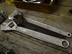 Over Sized Adjustable Wrenches 