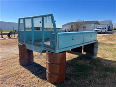 Flat Bed W/Tool Boxes 