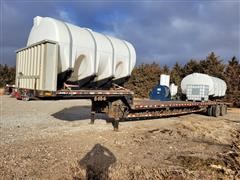 2004 Transcraft T/A Tender Trailer With (2) Tanks 