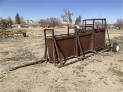 Shop Built Portable Calf Tub/Alley 