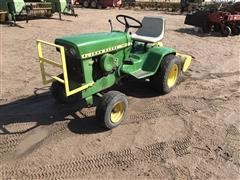 John Deere 140 Lawn Tractor W/Tiller 