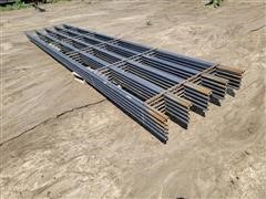 5 Rail Continuous Fence Panels 