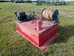Water Tank W/Gas Powered Pump 