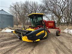 New Holland HW320 Self Propelled Windrower 