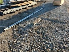 2"x 4 1/2" ×18' Long Aluminum Plank Concrete Screed 