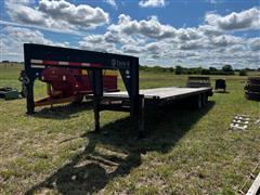 2012 Circle D T/A Flatbed Trailer 