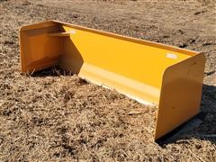 2022 West Valley SP09 9' Wide Snow Pusher Skid Steer Attachment 