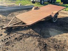 Shop Built Flatbed Trailer 