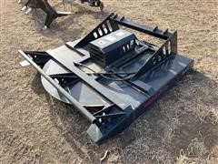 JCT 72" Skid Steer Quick Attach Shredder 