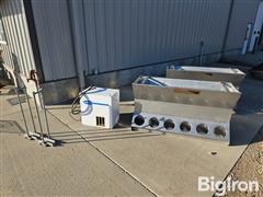 LB White Heater And Stainless Steel Hog Feeders 