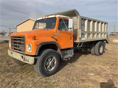 1989 International 1954 S-Series S/A Dump Truck W/Aluminum Box 