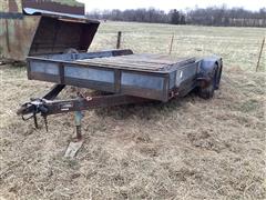 1992 Gold Star T/A Flatbed Trailer 