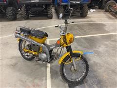 1971 Honda Trail 90 Step Through Motorcycle 