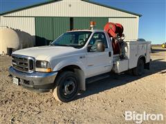 2004 Ford F550 XL Super Duty 4x4 Service Truck 