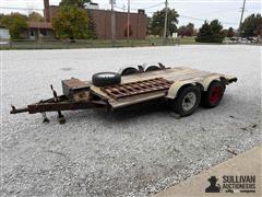 1969 Homemade T/A Flatbed Trailer 