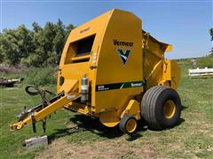 2019 Vermeer 605N Cornstalk Special Round Baler 