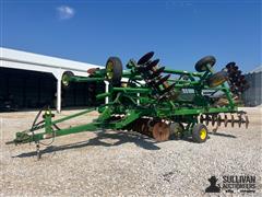 John Deere 512X 22'6" 9-Shank Disk Ripper 