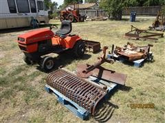 Ariens GT17 Lawn Tractor W/Landscaping Attachments 