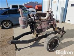 Deutz BF6L913 Diesel Power Unit On 2 Wheel Trailer 