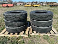 Bridgestone & Michelin 22.5 Tires 