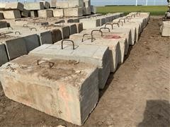 Concrete Barrier Blocks 