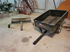 Agri-Fab Lawn Cart & Aerator 