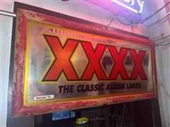 Xxxx Aussie Lager Sign 