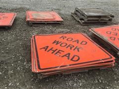 Road Work Signs 