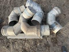 Assorted 10” Irrigation Pipe Fittings 