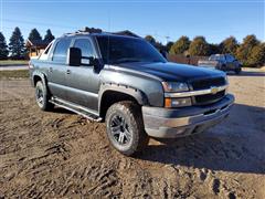 2003 Chevrolet Avalanche 4x4 Pickup 