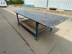 Steel Shop Table 