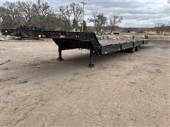 1973 Muv-All T/A Fixed Neck Lowboy W/Hyd Tail Section 