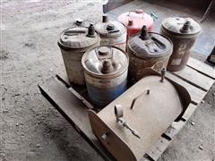 Various Gas Cans 