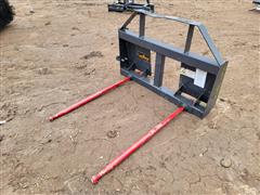 Land Honor Bale Spear Skid Steer Attachment 