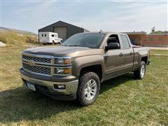 2015 Chevrolet Silverado 1500 LT 4x4 Crew Cab Pickup 