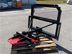 Extreme HD Tree Shear Skid Steer Attachment 